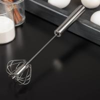 Миксер механический Доляна &laquo;Сильвер&raquo;, 25 см, нержавеющая сталь