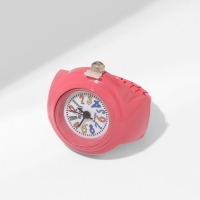 Кольцо «Время» часы мульти, цвет розовый Кольцо «Время» часы мульти, цвет розовый