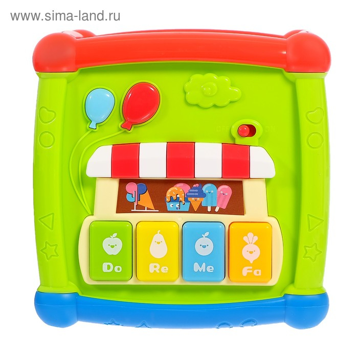 Развивающая игрушка &laquo;Умный кубик&raquo;, световые и звуковые эффекты