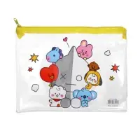 Папка на молнии А5 "Милашки", МИКС