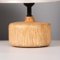 Лампа настольная "Нана" 1х40Вт Е27 коричневый 20х20х27,5см МОДЕЛЬ: