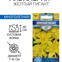 Семена цветов аквилегия &laquo;Желтый гигант&raquo;, цветной пакет, 0.05 г