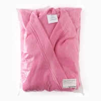 Халат женский Этель, цв. розовый, р-р 50-52, 100% хл, 340 г/м2