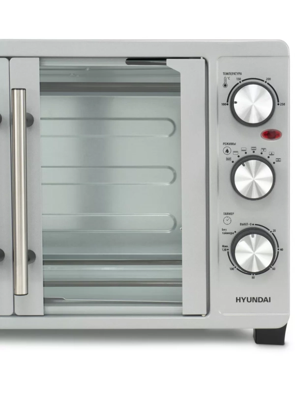 Мини-печь MIO-HY077 30л. 1500Вт серебристый