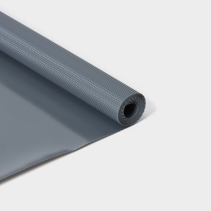 Коврик противоскользящий LaDо́m Elegiam, 30&times;150 см, цвет серый