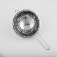 Дуршлаг из нержавеющей стали Доляна &laquo;Индия&raquo;, 1,3 л, d=20 см, длинная ручка