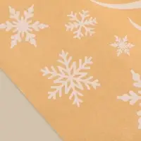 Наклейки новогодние на окна &laquo;С Новым годом&raquo;, многоразовые, 50 х 70 см