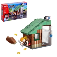 Конструктор блочный для мальчиков Полиция &laquo;Побег из здания&raquo;, 103 детали