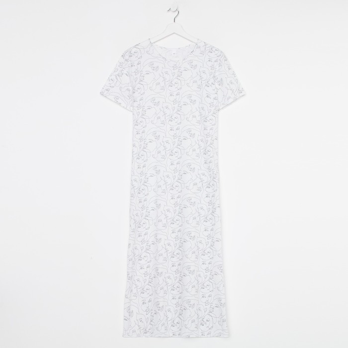 Ночная сорочка женское, цвет лицо/белый, размер 48