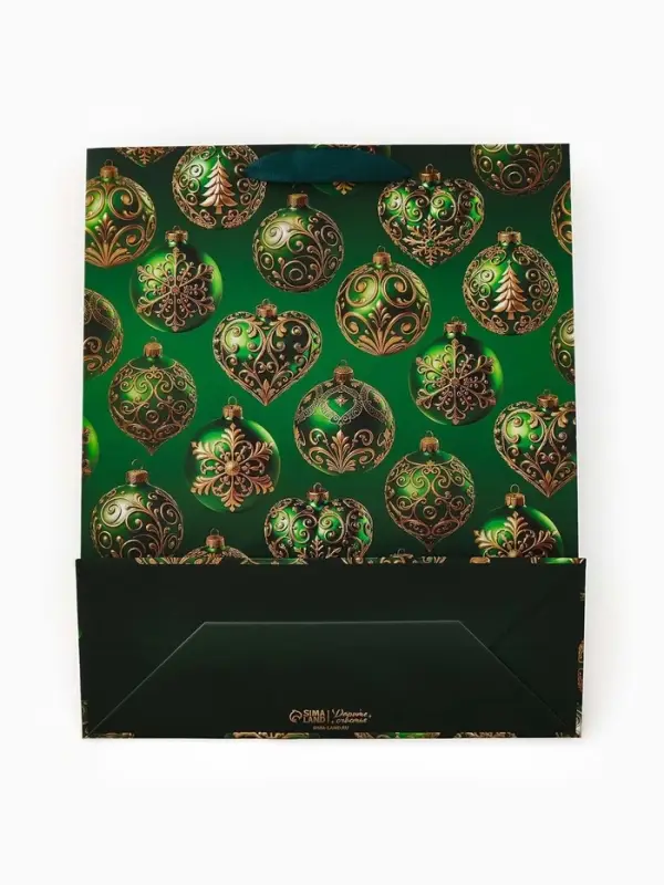 Пакет подарочный &laquo;Новогодний&raquo; 32&times;26&times;10 см