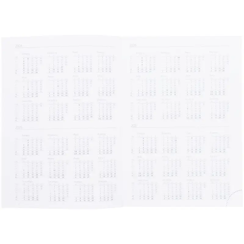 Ежедневник Favor, недатированный, серый