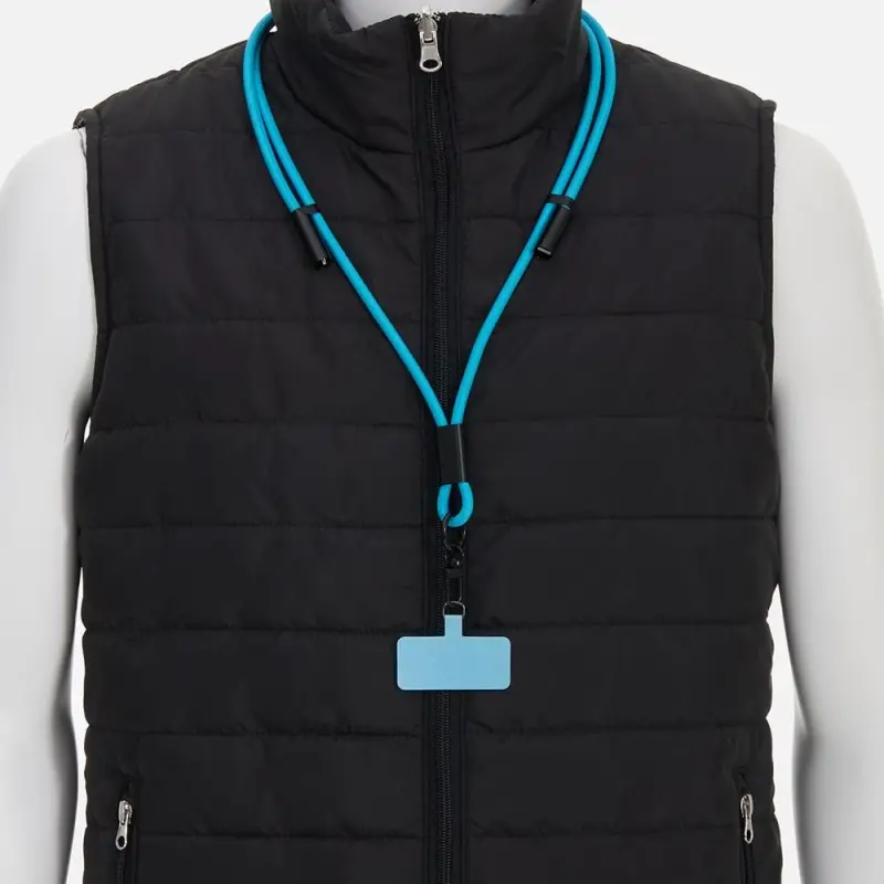 Кабель-ланьярд energyFlex Power Delivery 60 Вт, синий