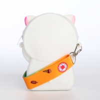 Сумка детская для девочки на молнии &laquo;Выбражулька&raquo;, pop it, цвет белый