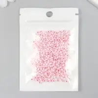 Бисер стекло 8/0 "Цветная серединка. Красная фасоль" 10 гр