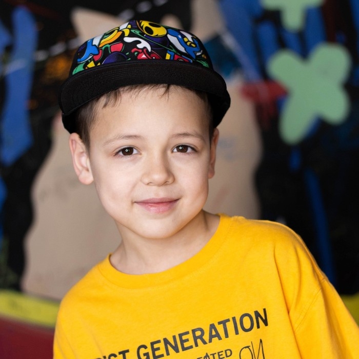 Кепка детская для мальчика &laquo;Марсианин&raquo;, р-р. 52 см