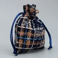 Мешочек подарочный холща &laquo;Снежный лес&raquo;, снежинки, 10 х 12 см +/- 1.5 см