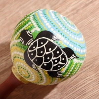 Сувенирный музыкальный инструмент "Маракас" 11х22х11 см МИКС цветов Сувенирный музыкальный инструмент "Маракас" 11х22х11 см МИКС цветов