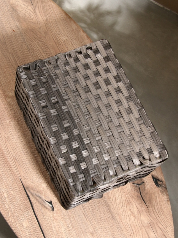 Корзина плетеная 40х29х17 см, пластик