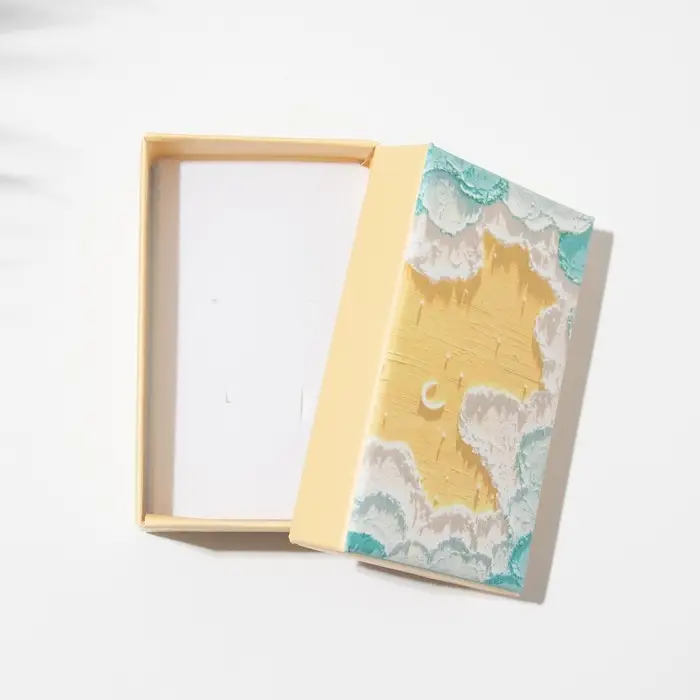 Коробочка подарочная под набор &laquo;Живопись&raquo;, 5&times;8 (размер полезной части 4.5&times;7.5 см), цветная, вставка белая