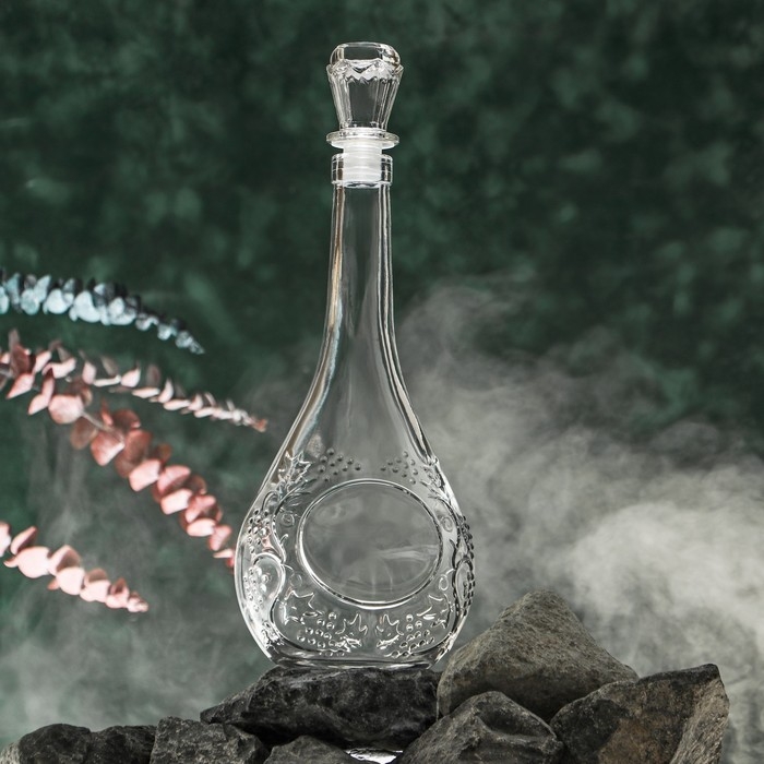 Штоф &laquo;Лоза/Капля&raquo;, 500 мл, текстура МИКС