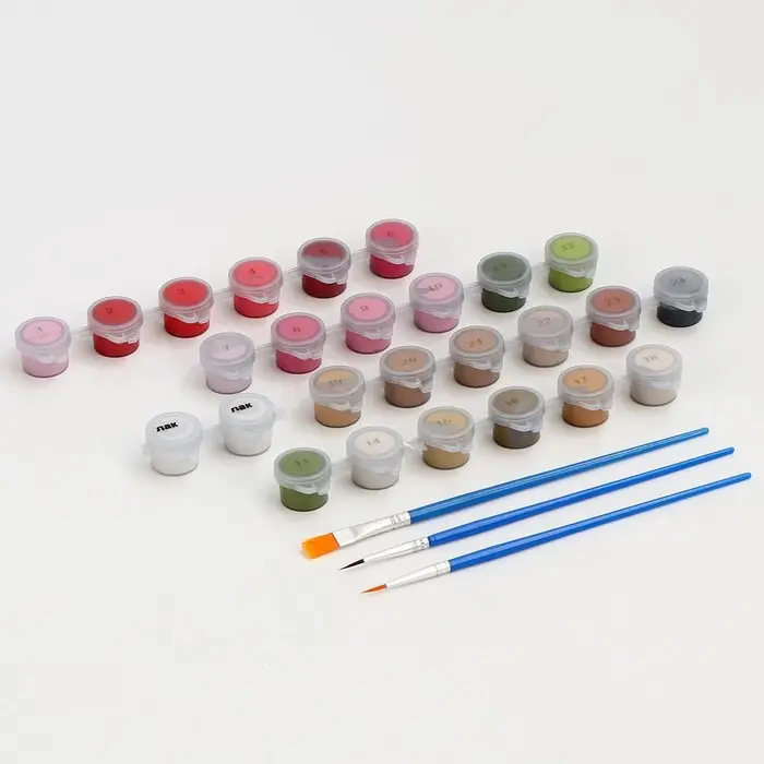 Картина по номерам на холсте с подрамником &laquo;Пионы&raquo; 40&times;50 см