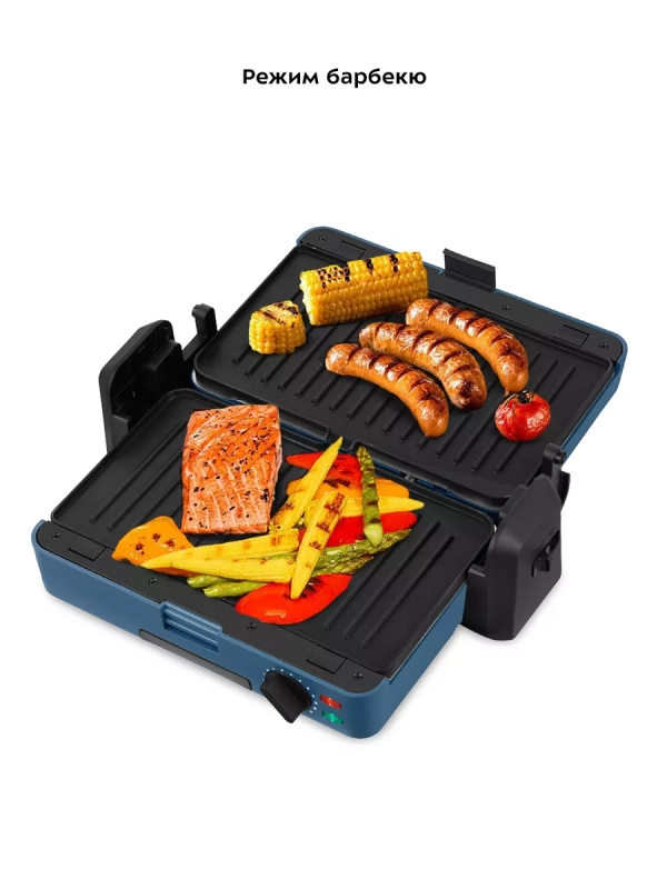 Вафельница электрическая КТ-3627 (3 в 1) - 1200 Вт