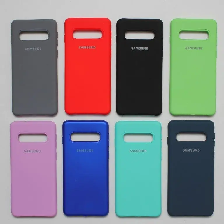 Чехол Samsung S10 цветной TPU