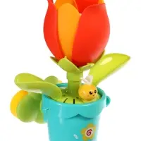 Игрушка для ванны "Цветочек" с лейкой, на присосках