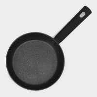 Сковорода Доляна &laquo;Первый дом&raquo;, d=20 см, антипригарное покрытие, индукция, цвет чёрный