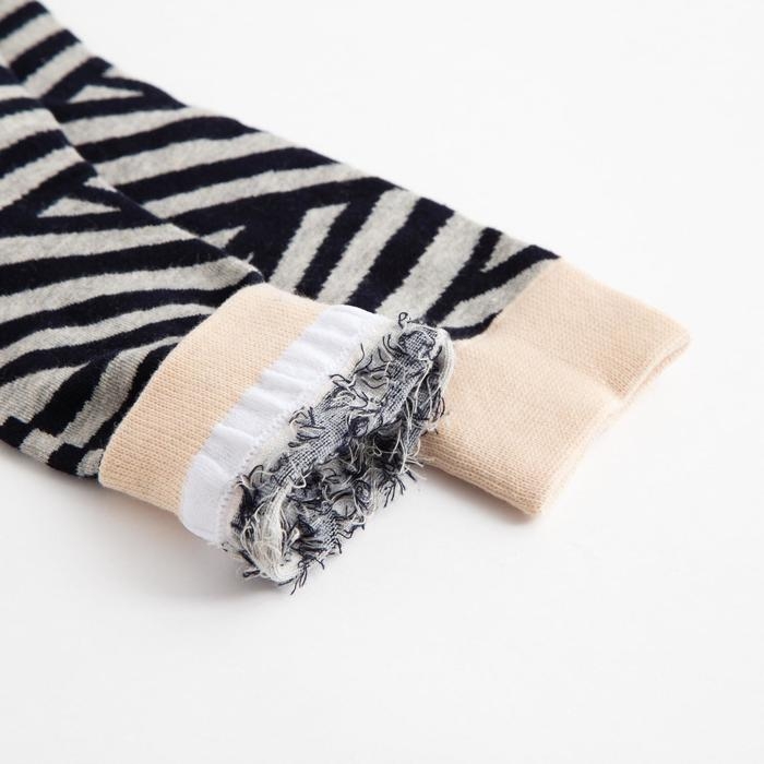 Носки MINAKU &laquo;Полосы&raquo;, размер 36-41 (23-27 см)