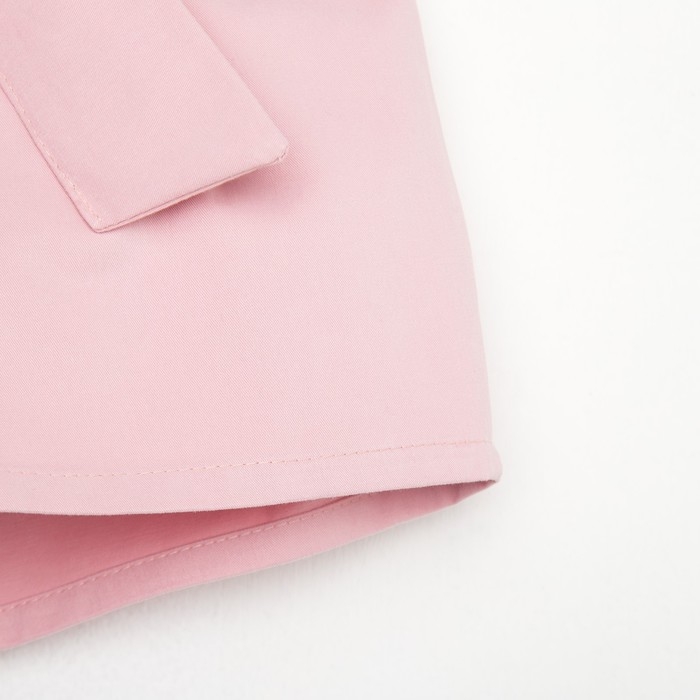 Шорты для девочки с поясом KAFTAN, размер 34 (122-128), цвет пудра