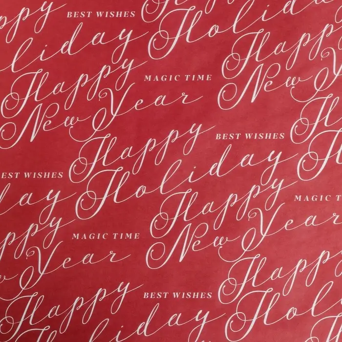 Бумага упаковочная крафтовая &laquo;Magic time&raquo;, 50 х 70 см