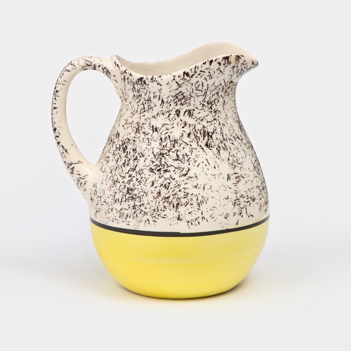 Кувшин керамический "Персия", 1,5 л, жёлтый, 1 сорт, Иран