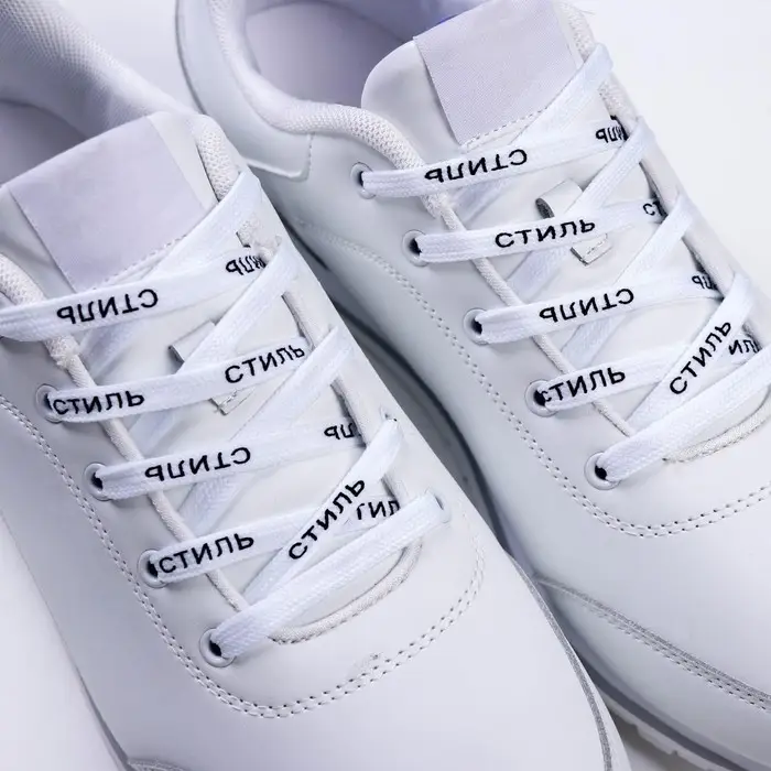 Шнурки &laquo;Стиль&raquo; 110&times;1 см, белые