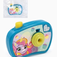 Проектор-фотоаппарат "Волшебные пони" световые эффекты