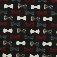 Бумага упаковочная глянцевая двухсторонняя &laquo;Мужские бабочки&raquo;, 70 х 100 см