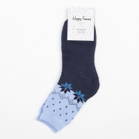 Носки женские махровые, цвет ультрамарин/ тёмно-синий, размер 23-25