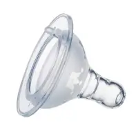 Соска на бутылочку, антиколиковая, M&B &laquo;Корона&raquo;, от 6мес., классическое горло, быстрый поток, фасовка по 20 шт.