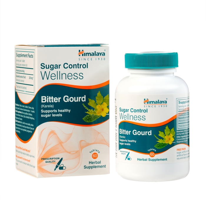 Экстракт растений Карела (Karela) Himalaya, 60 таблеток Экстракт растений Карела (Karela) Himalaya, 60 таблеток