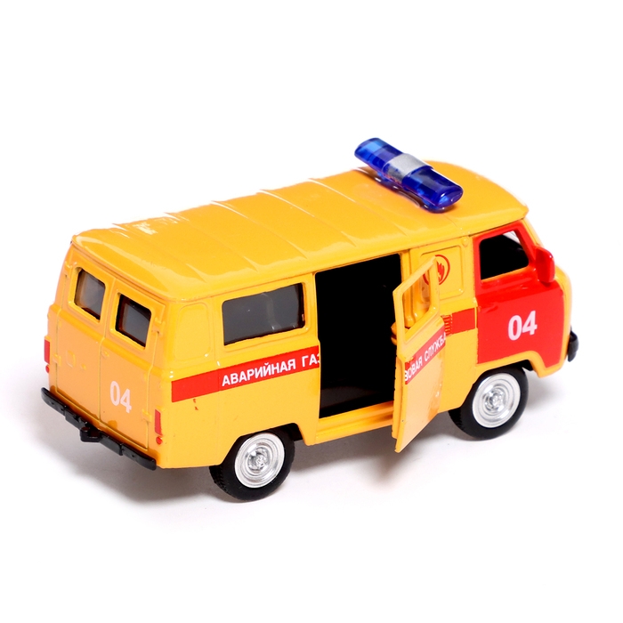 Машина металлическая &laquo;УАЗ 3962. Газовая Служба&raquo;, инерция, 1:50