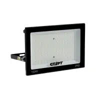 Прожектор светодиодный СТАРТ, 150 Вт, 12750 Лм, 6500К, IP65, чёрный