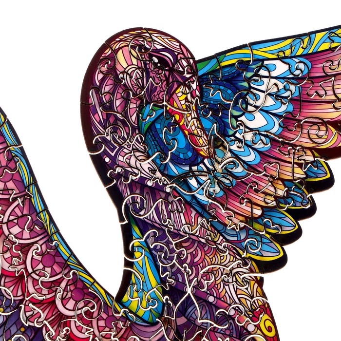 Пазлы деревянные фигурные &laquo;&lrm;Белый лебедь&raquo;&lrm;, 134 элемента