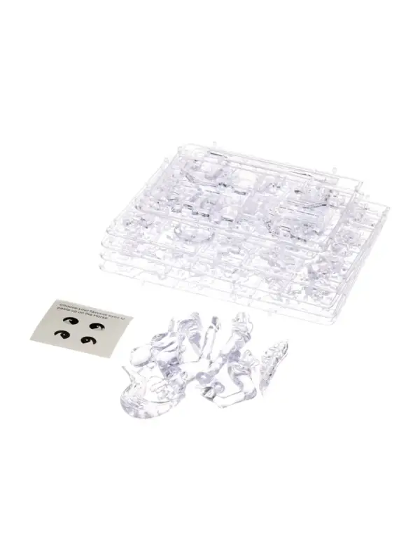 3D пазл "Лошадь" кристаллический, 100 деталей, цвета МИКС