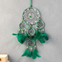 Ловец снов "Капелька изумруда" 50х11 см Ловец снов "Капелька изумруда" 50х11 см