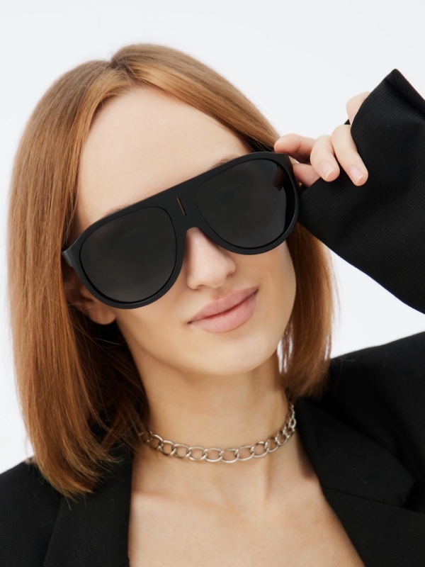 Очки солнцезащитные, uv 400, дужка 14.2 см, ширина линзы 6.2 см