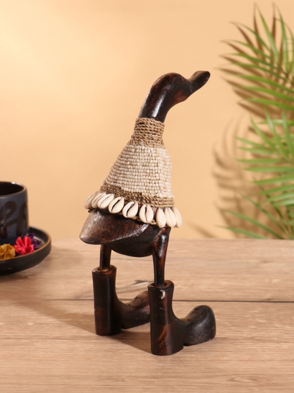 Сувенир "Утка" с декором, 25 см