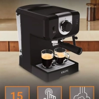 Кофеварка рожковая с капучинатором Opio XP320830, 15 бар