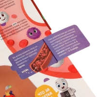 Книга - раскладушка детская &laquo;Как устроено моё тело&raquo;, 40 окошек