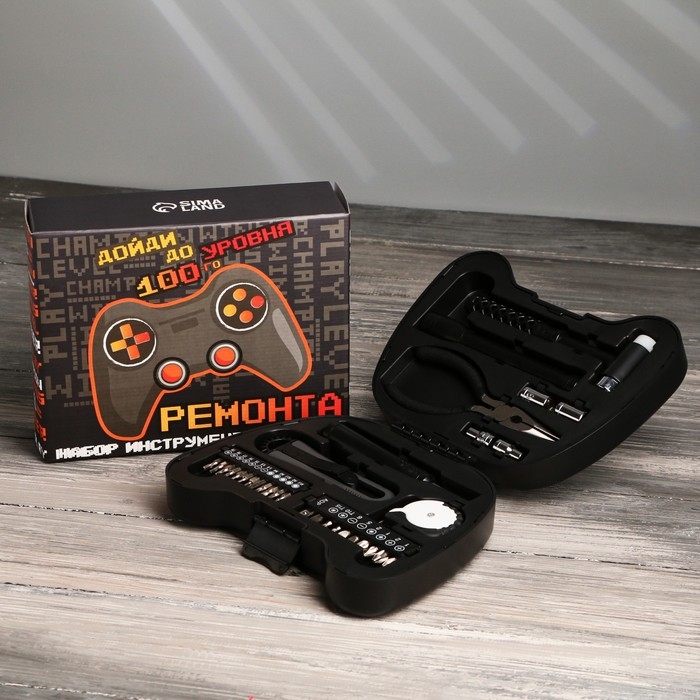 Набор инструментов в джойстике &laquo;100 уровень&raquo;, 32 предмета