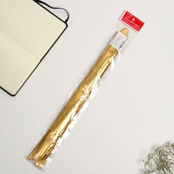 Бант - бабочка №3, золотой